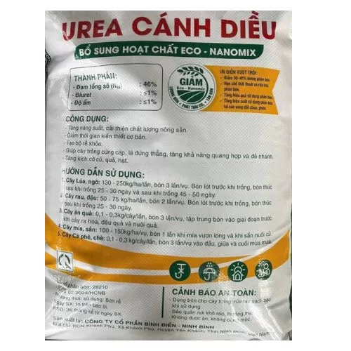 mua ure hữu cơ hạt xanh