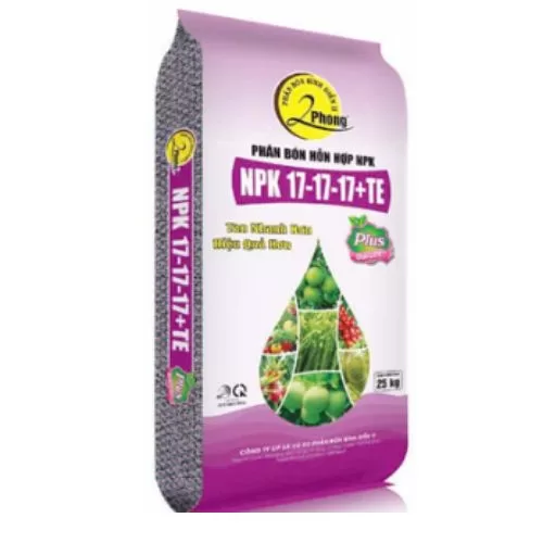 Phân bón NPK 17-17-17+TE – Giúp cây phát triển toàn diện