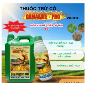 Thuốc trừ cỏ khai hoang Gamasate-Pro 200SL