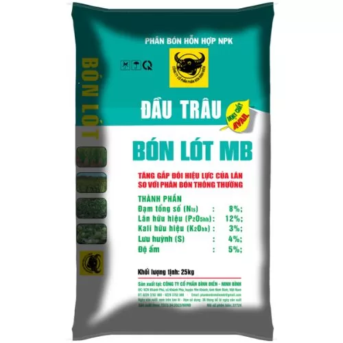 phân bón đầu trâu bón lót mb