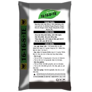 Phân Bón Đầu Trâu NPK 16-16-8+TE