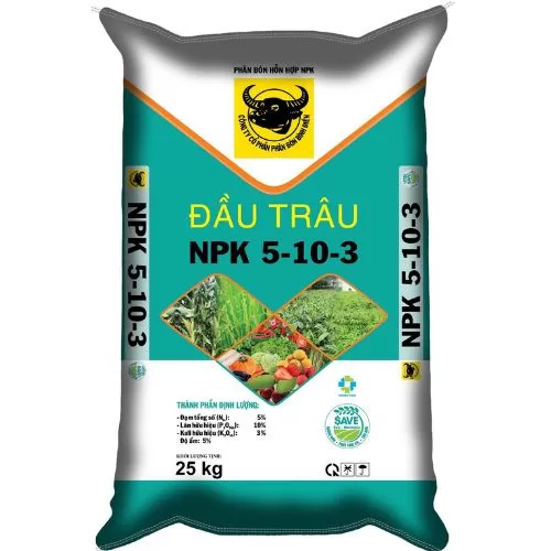 Phân Đầu Trâu NPK 5-10-3