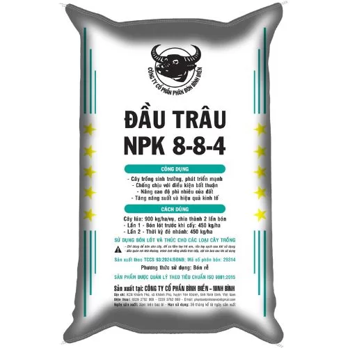 Phân Bón Đầu Trâu NPK 8-8-4 – Lựa Chọn Hiệu Quả Cho Mọi Cây Trồng Tại Sơn La - Hình ảnh 2