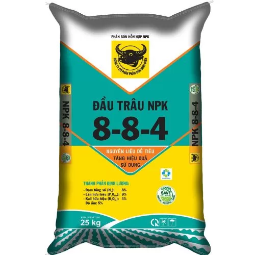 phân bón Đầu Trâu NPK 8-8-4