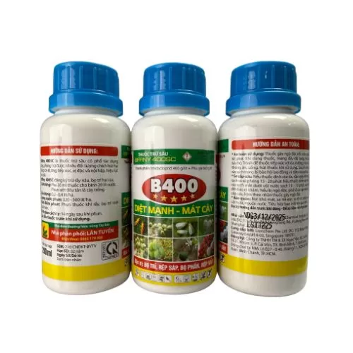 THUỐC TRỪ SÂU SINH HỌC B400