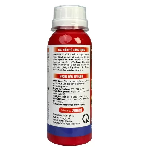 Thuốc Trừ Bệnh GONGFU 20SC - Hình ảnh 2