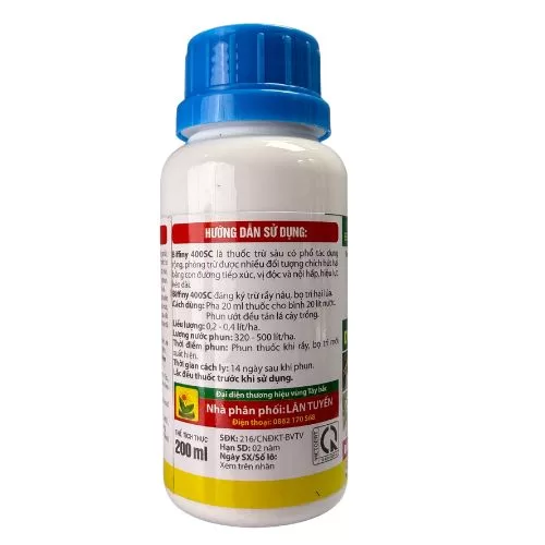 THUỐC TRỪ SÂU SINH HỌC B400 - Hình ảnh 2