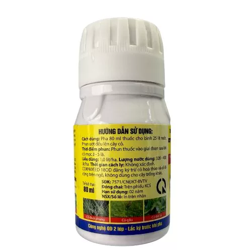 THUỐC TRỪ CỎ CORNWEED 180D – BÒ VÀNG - Hình ảnh 3