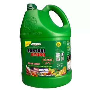 Chế phẩm hữu cơ sinh học vi sinh volvo VE01 (Earthqi Hydro bs NPK) 4,5 lít - can xanh