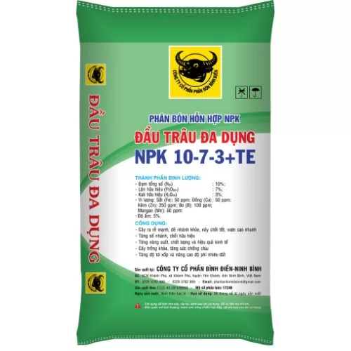 Đầu Trâu Đa dụng NPK 10-7-3+TE