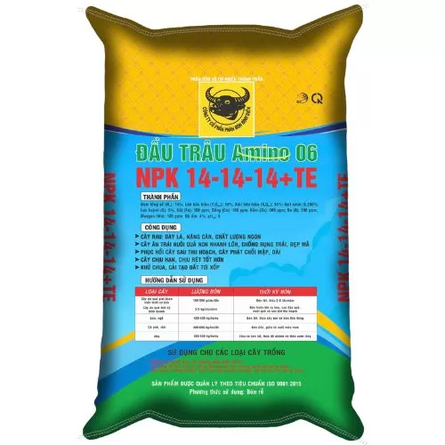 Đầu trâu Amino 06 NPK 14-14-14+TE (2)