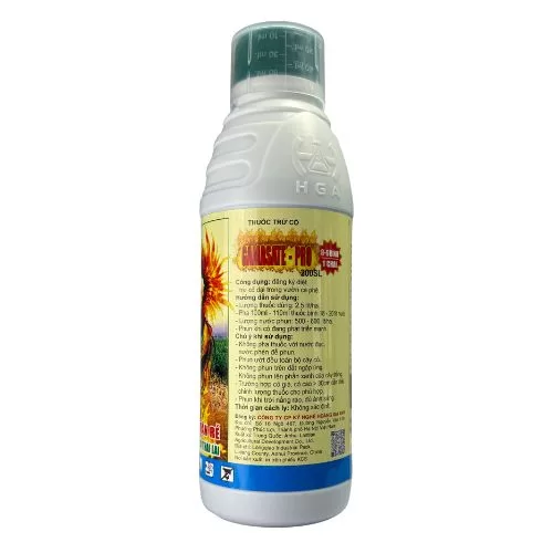 Thuốc Trừ Cỏ Gamasate Pro 200SL 900ml - Hình ảnh 2