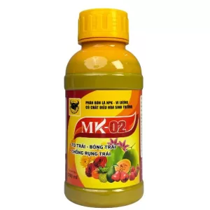 MK-02 là phân bón lá NPK – vi lượng có chất điều hòa sinh trưởng