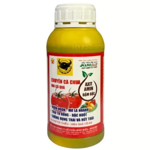 Phân Bón Lá Sinh Học Đầu Trâu MK Amica Nano Plus – Axit Amin Đậm Đặc (500ml)