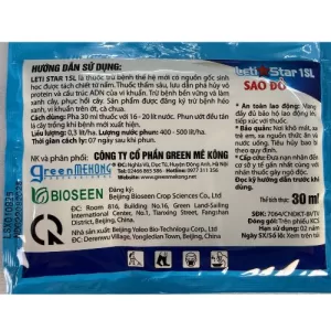 Leti Star 1SL (Sao Đỏ) – Thuốc trừ bệnh sinh học thế hệ mới