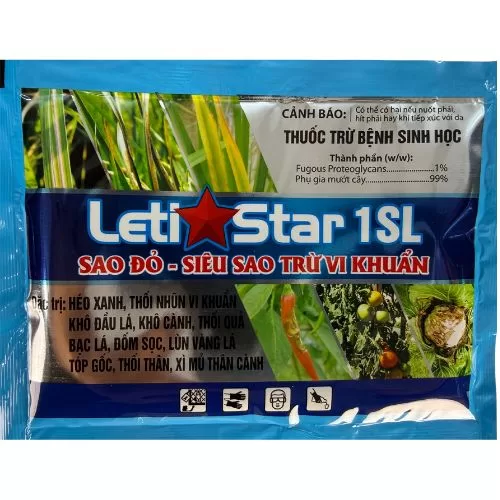 Leti Star 1SL (Sao Đỏ) – Thuốc trừ bệnh sinh học thế hệ mới