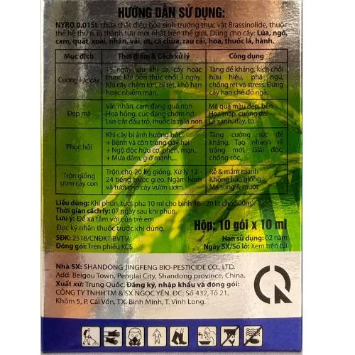 NYRO 0.01SL – Thuốc điều hòa sinh trưởng - Hình ảnh 2