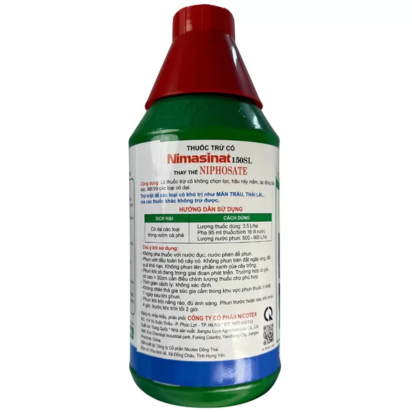 THUỐC TRỪ CỎ NIMASINAT 150SL – ĐẶC TRỊ CỎ MỌC HOANG - Hình ảnh 2