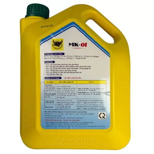 MK-01 Poly Humat 5L – Kích Rễ Mạnh, Bung Đọt Nhanh | Phân Bón Tại Sơn La - Hình ảnh 2