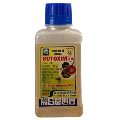 Butoxim 60EC – Thuốc Trừ Cỏ Lúa Hiệu Quả, Diệt Cỏ Lá Rộng Nhanh Gọn